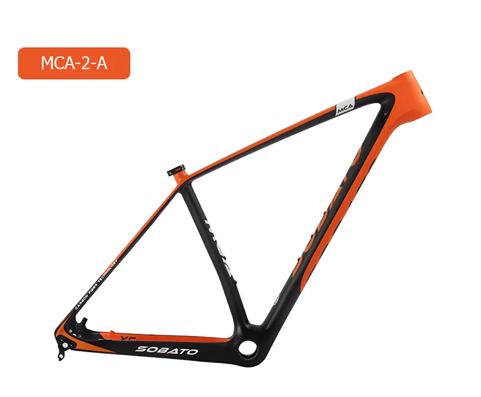 SOBATO 2" BB30 29er карбоновая рама/29 дюймов mtb карбоновая рама/29" рама карбоновая для горного велосипеда