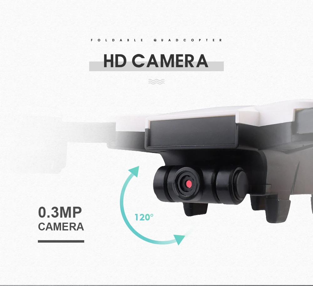 4.New 2.4Ghz 4ch foldable FPV rc drone with 2MP wide angle wifi camera
