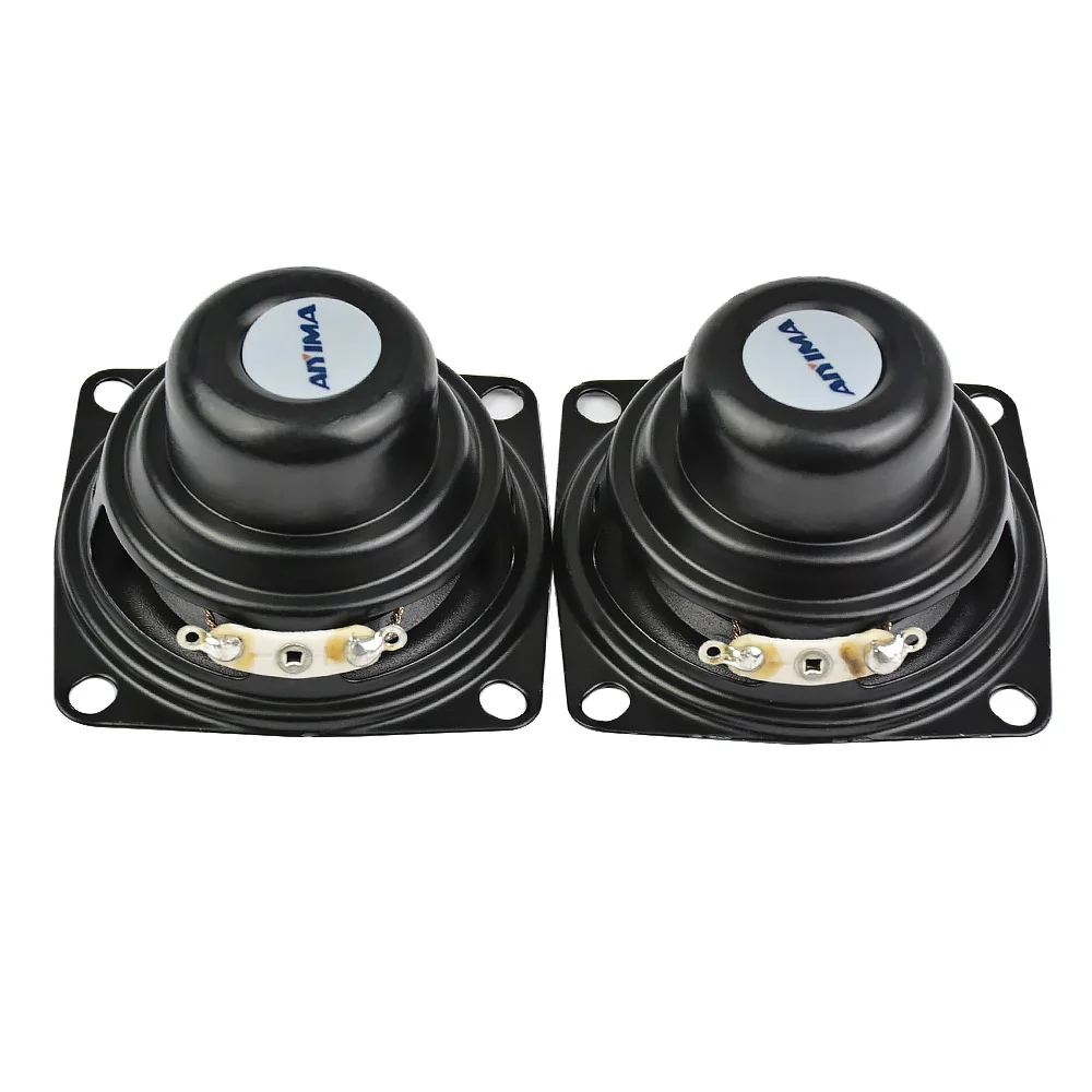 AIYIMA 2Pcs 2Inch Audio Speaker 53MM 4Ohm 10W Full Range Speakers Bass Multimedia Loudspeaker For Audio DIY