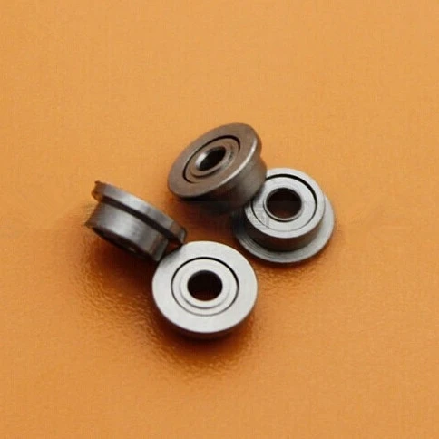 

50pcs/100pcs/500pcs F683ZZ F683 ZZ 2Z Full Ball (Without Cage) shielded flange deep groove ball bearings 3*7*2.5 mm