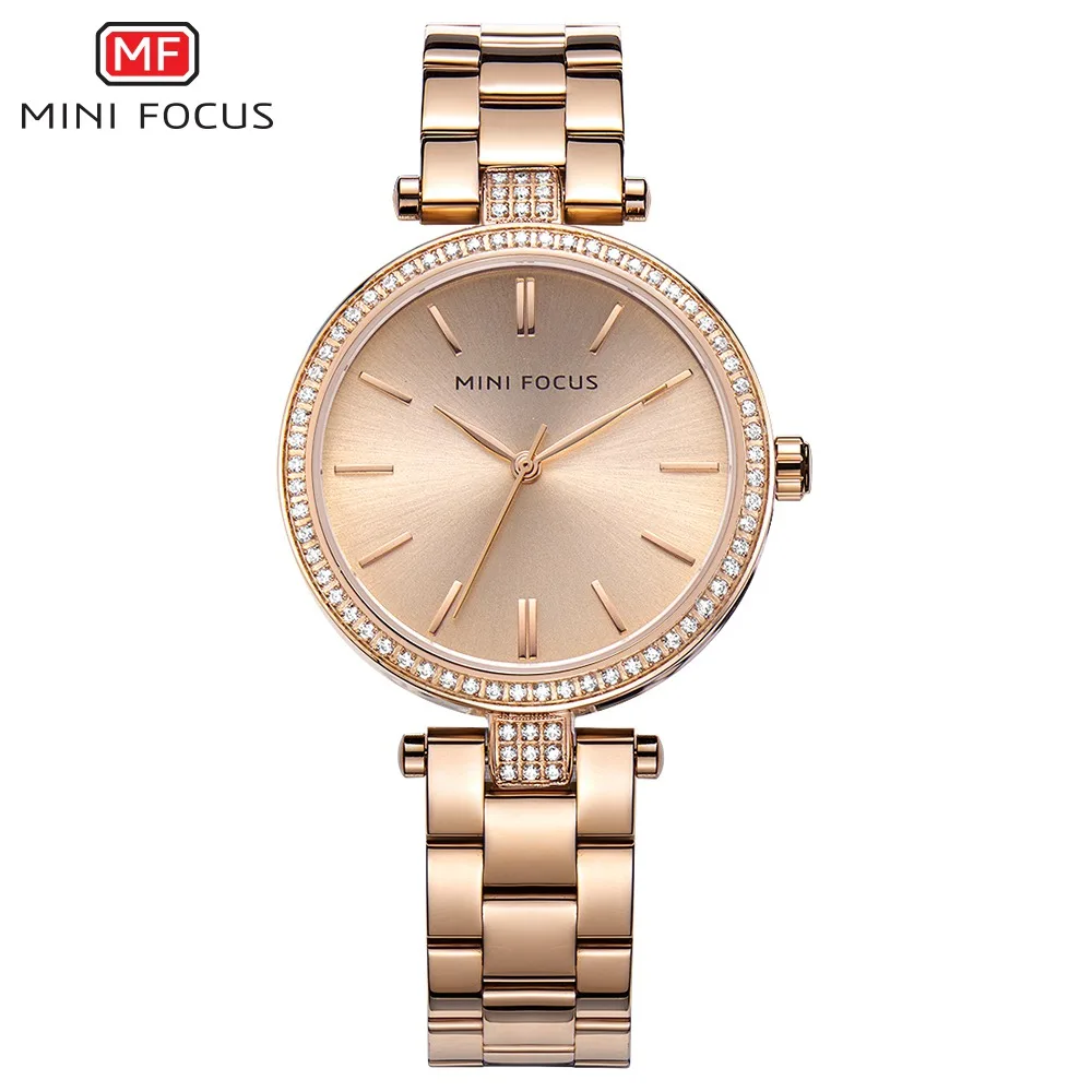 MINI FOCUS New 2018 Top Fashion Ladies Dress Quartz Watch Famous Brand Women Watches Female Clock Montre Femme Relogio Feminino