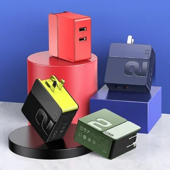 

Rock 2 USB Charger Adapter For Samsung 30w Qc 3.0 Quick Charging Wall/Travel Charger For Smartphone Mobile Phone charger US Plug