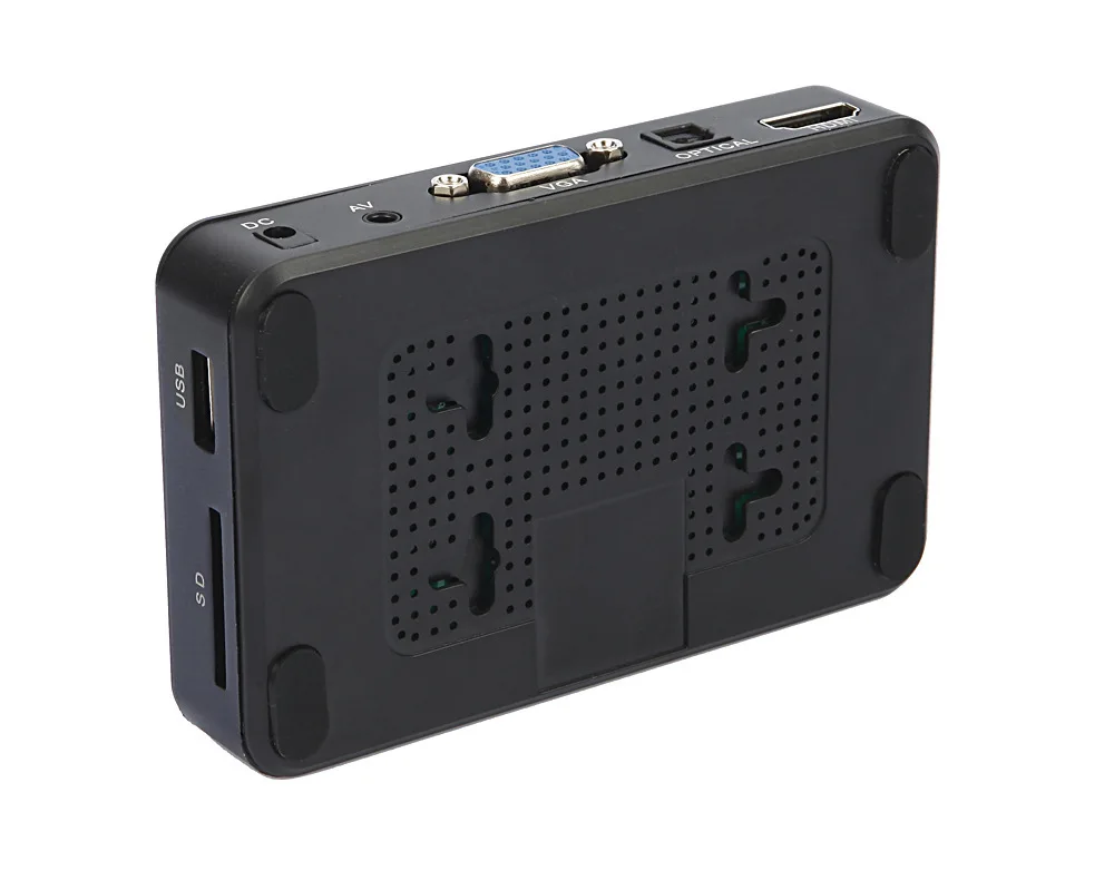 Full HD 1080P HDMI-compatible Multi Media Player Support Autoplay USB External TV Video AV MKV AVI RM HDDK6 media player