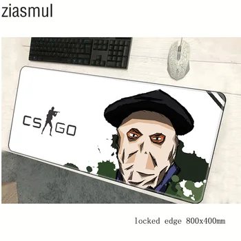 

csgo mouse pad High-end pad to mouse notbook computer mousepad locrkand gaming padmouse gamer to 80x40cm keyboard mouse mats
