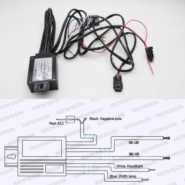 aliexpress buy universal 12v car led drl controller aliexpress buy universal 12v car led drl controller
