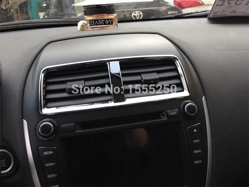 Авто внутренняя отделка наклейки для mitsubishi asx, 18 шт. ABS chrome
