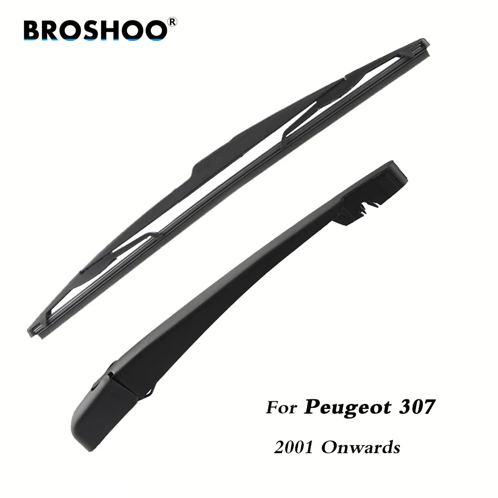 Broshoo Car Rear Wiper Blade Blades Back Windscreen Wiper Arm For