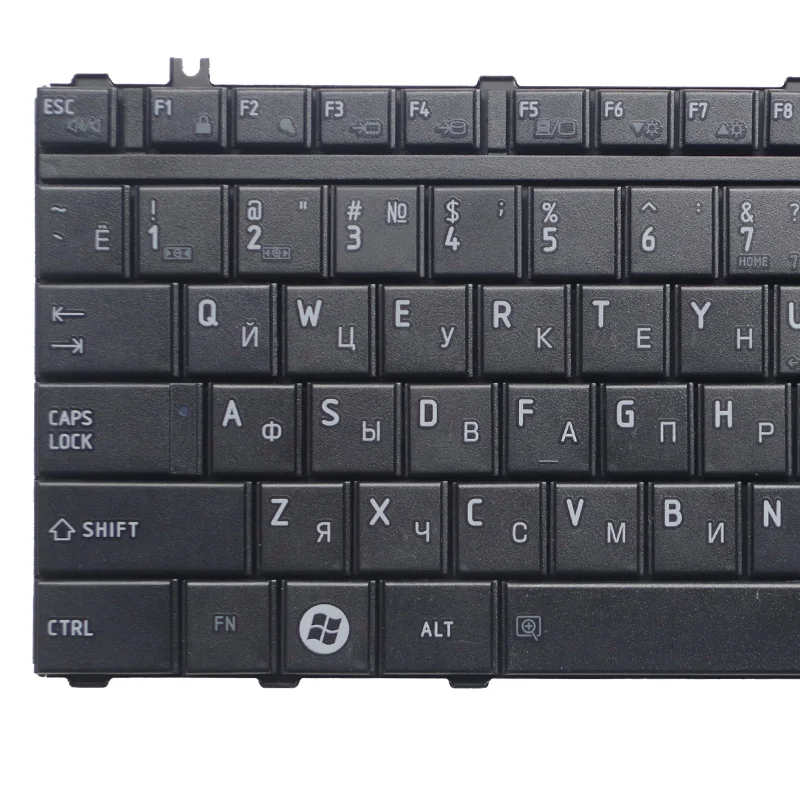 Gzeele Клавиатура для ноутбука Toshiba Satellite M205 M500 M505 L200 L205 L305 L305D L450 L450D L510 L515 L510D L310 L311 l300D RU