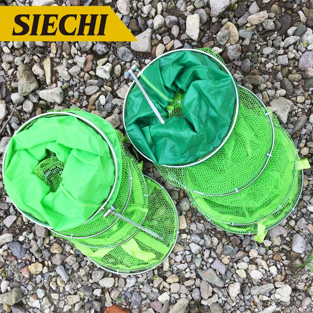 Рыболовные снасти SIECHI быстросохнущая сетка для креветок с алюминиевым кольцом