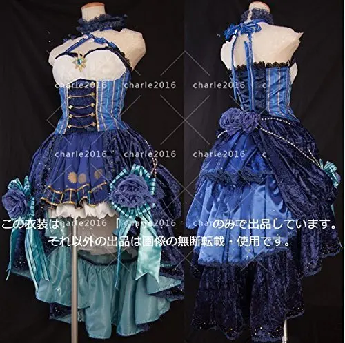 

High Quality THE IDOLM@STER CINDERELLA MASTER ANASTASIA COSPLAY COSTUME Dress