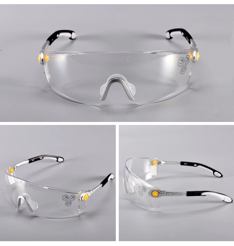 Deltaplus Protective Glasses Anti-Impact Anti-Splashing PC Lens Safety Goggles Working Riding Dustproof Labor Protection Eyewear (4)