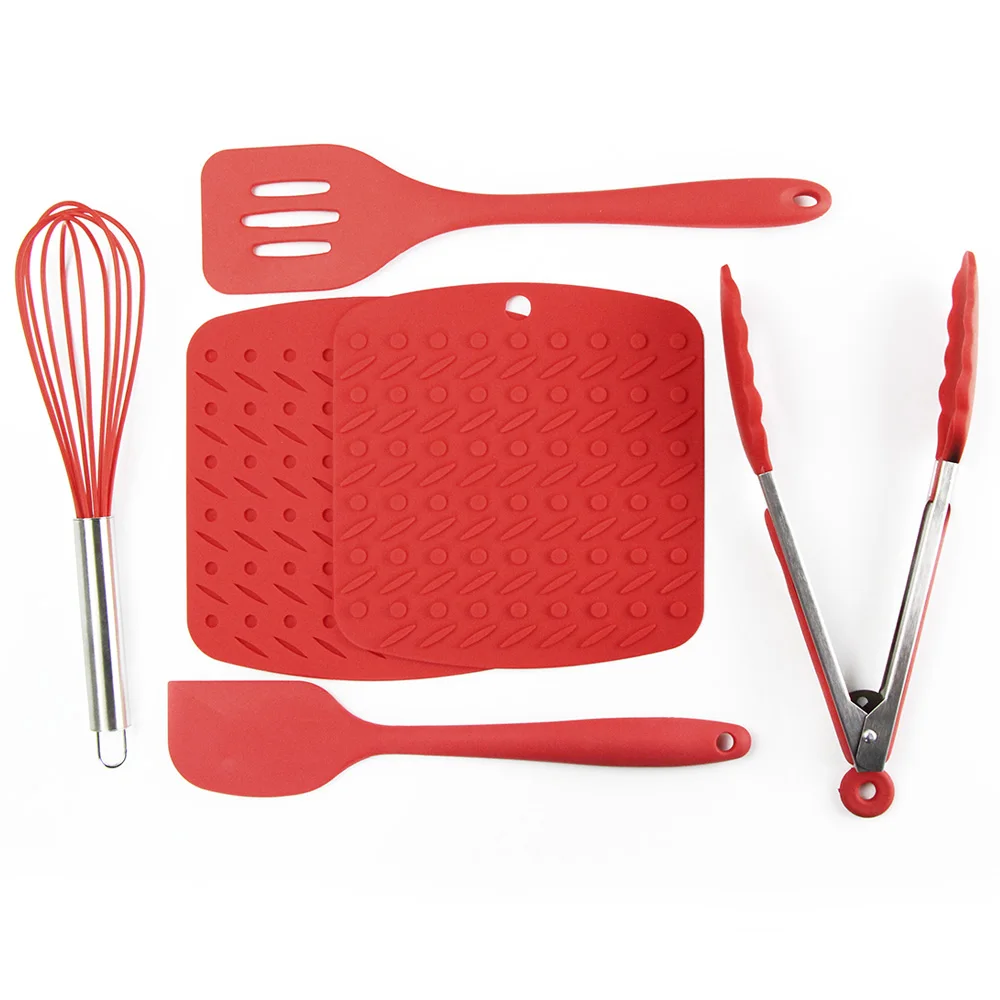 Silicone Kitchen Set With Mat Silicone Kitchen Set With Mat