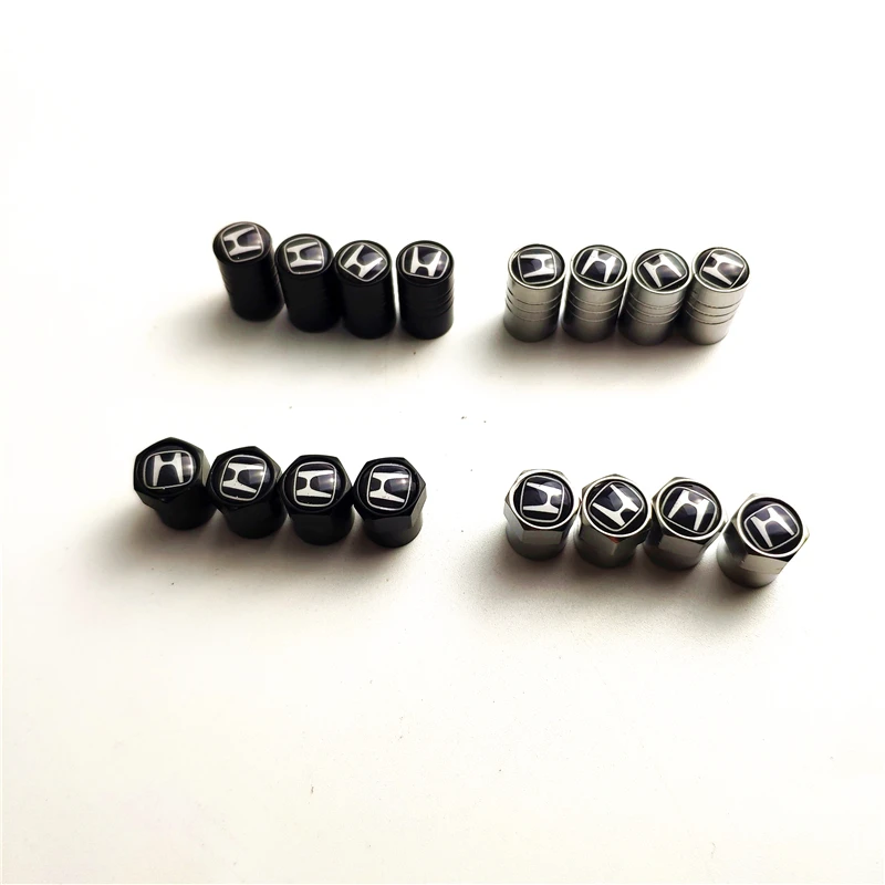 

Car Styling Car Wheel Tire Stem Covers Valve Caps Case For Honda accord CR-V XR-V FIT civic CIIMO Accessories Automobiles