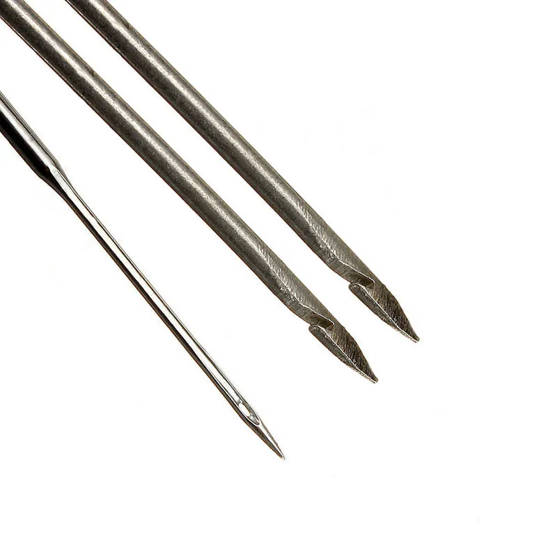 швейные иглы для кожи. иглы groz-beckert pcl 130 для кожи. иглы groz-beckert для кожи. иглы с ушком для наметки. швейная игла для кожи.