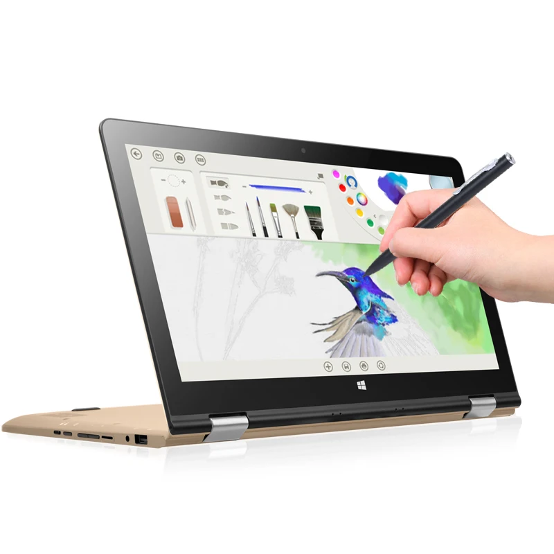 

VOYO VBOOK A1 Apollo Lake N3450 Quad Core 4GB DDR3L 120GB SSD 1.1-2.2GHz Win10 11.6" tablet pc notebook IPS mini pc DHL