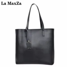 

La MaxZa 2017 Newpattern Girl Big Shoulder Bags Female Handbag Women Simple Tote Woman Casual Shopping Handle Bag