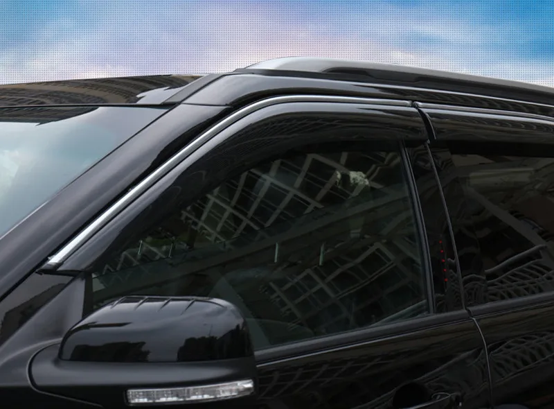Для Ford Explorer 2011 2018 Пластиковый оконный козырек защита от дождя солнца дефлектор