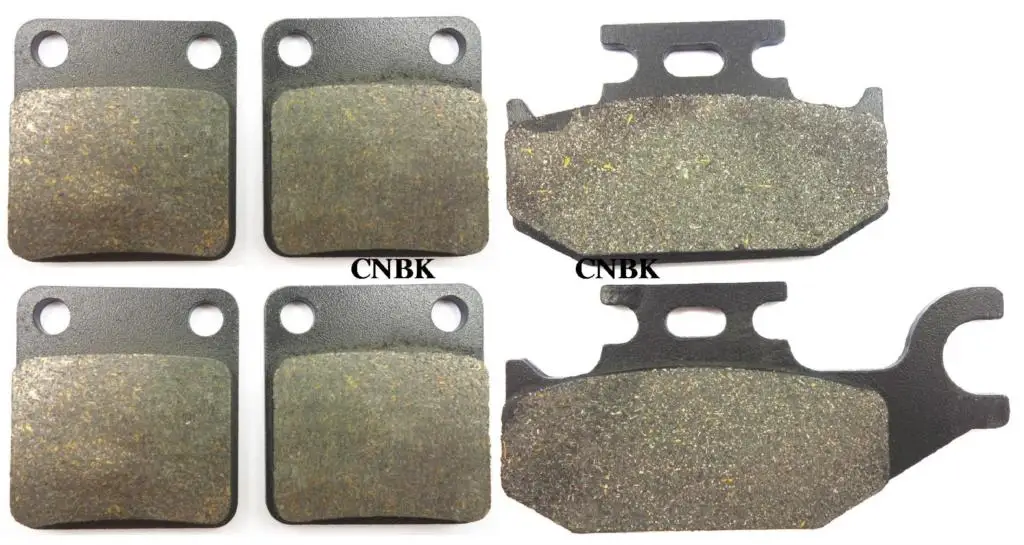 Комплект тормозных колодок F + R для YAMAHA 450 YFM FAR FAS Kodiak YFM450 2005 2004-2006 передняя и задняя