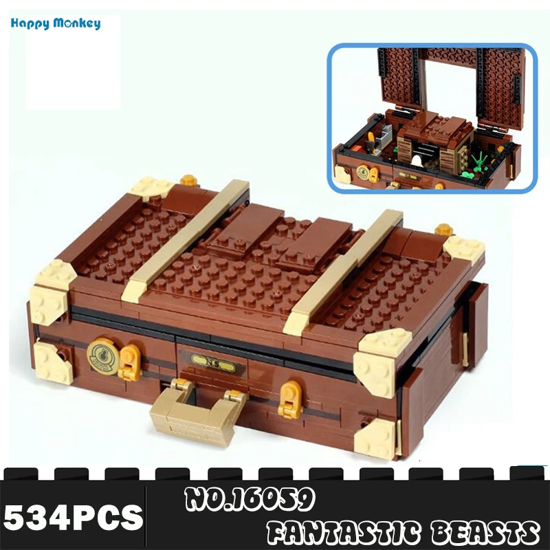 

2018 Fantastic Beasts Newt's Case of Magical Creatures Compatible Legoing Harri Potter 75952 Building Blocks Toys Kids Gift WY30