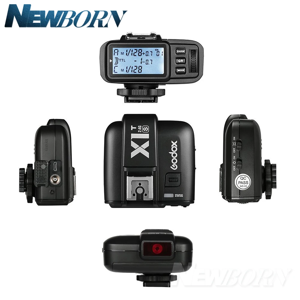 Godox X1S X1T S ЖК панель TTL 2 4G беспроводной передатчик Flash Trigger + x X1R приемник для Sony A58 A7RII
