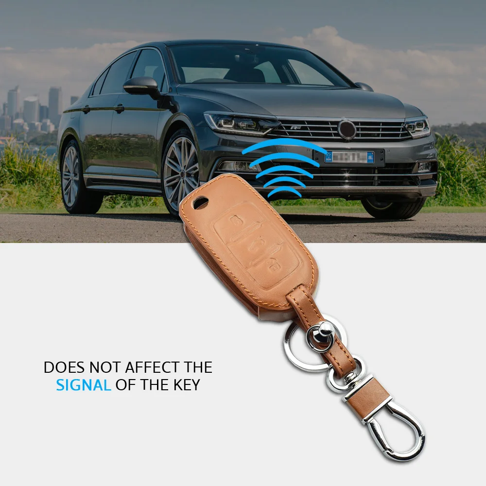 ATOBABI розовый автомобильный чехол для ключей для Volkswagen Golf, Volkswagen Polo Beetle Passat; skoda SEAT из натуральной кожи с дистанционным брелоком, чехол для ключей для женщин