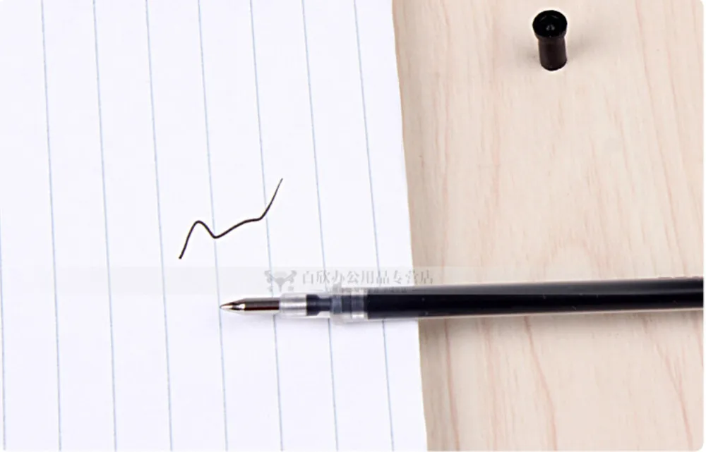 40 шт./лот premium eco-friendly пуля наконечник 0.5 мм гелевая ручка пополнения высокое качество гладко писать Горячая Deli 6916