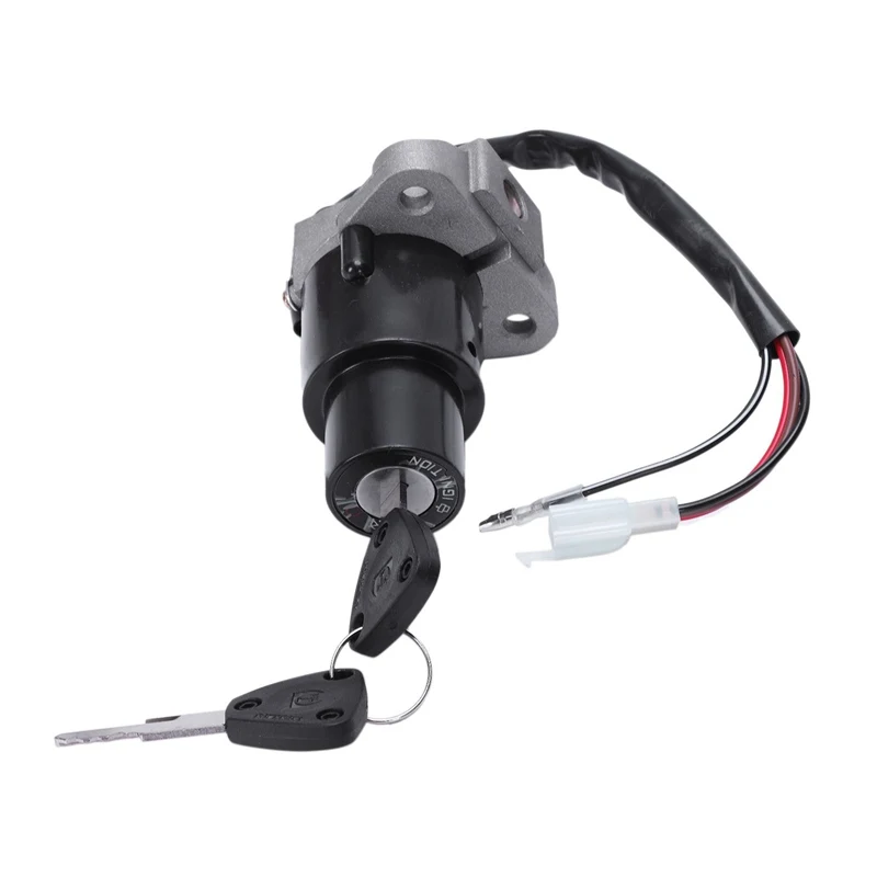 

Motorcycle Ignition Switch Lock Assembly 3-Pin With Keys Fit For Yamaha DT 125 R/TZR 250/XT 350/XT 600