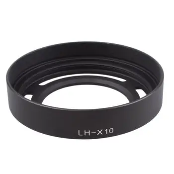 

Metal Black Adapter Ring + Lens Hood for Fujifilm Fuji X10 replacement LH-X10