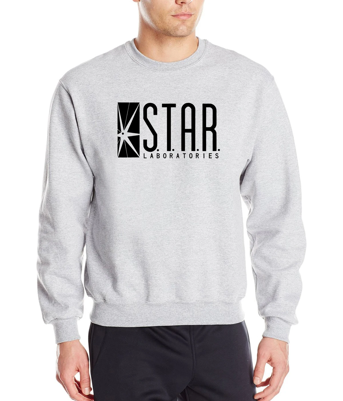 Мужской спортивный костюм с капюшоном S.T.A.R.labs|streetwear fashion|men hoodies sweatshirtsmens fashion hoodie |