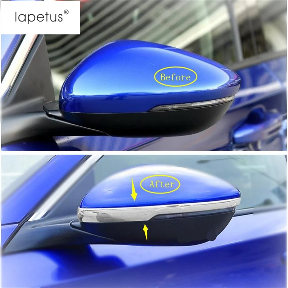 Lapetus Accessories Fit For Honda Accord 2018 2019 Chrome