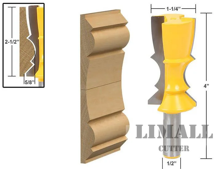 

1/2 handle woodworking reversible crown cutter arm line knife European style home improvement necessary tool