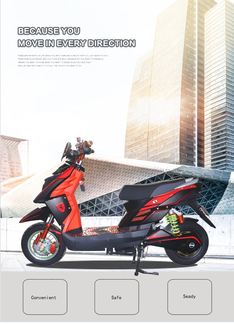 Perfect Electric Scooter with pedals Electric motor Motorcycle Electric Bike Motorcycle For Man  Standard Type Made In Aluminum Alloy CE 0