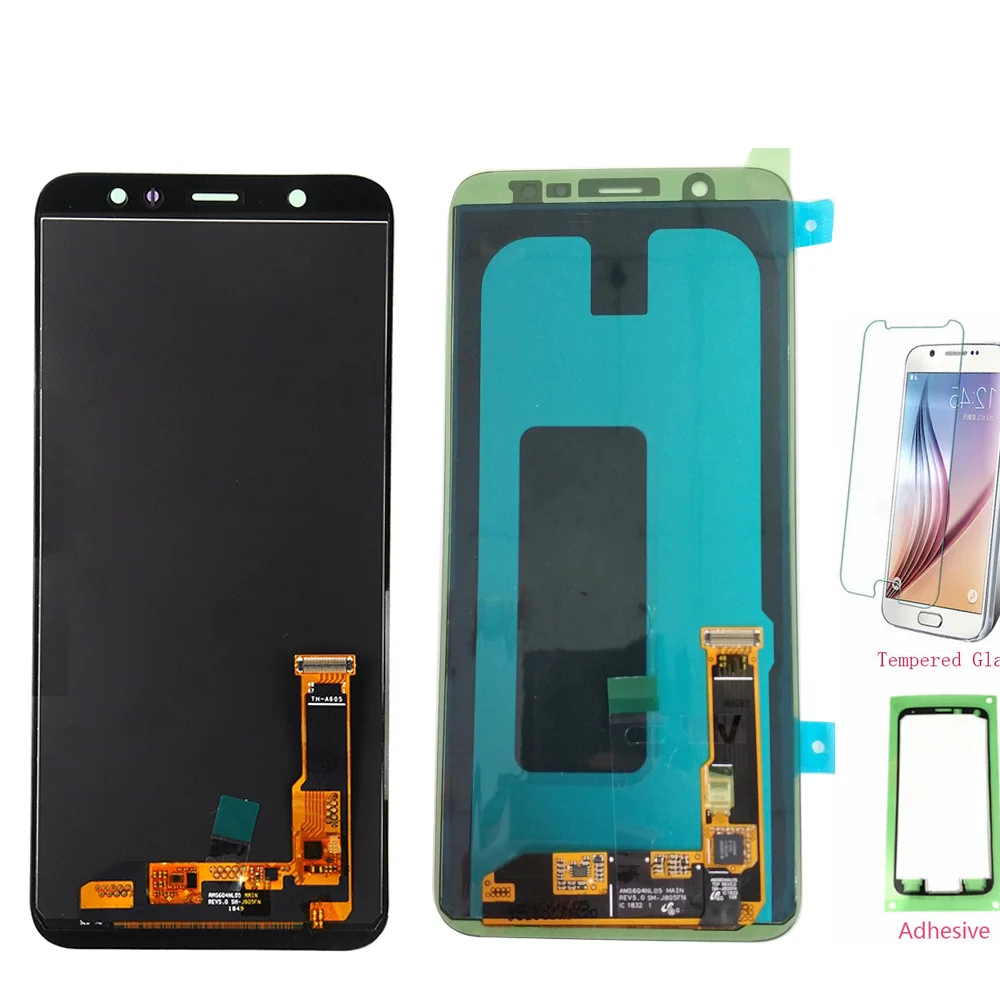

TFT LCD Screen For Samsung A6+ A605 LCD Display Touch Screen Digitizer For Samsung Galaxy A6+ A605 AMOLED LCD
