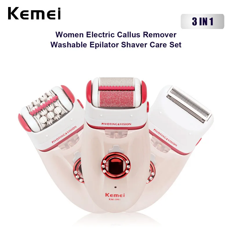 

Dual Heads Lady Shaver Electric Female Epilator Hair Callus Removal Foot Care Tool Feet File Set Hair Removal Pedicure Machine42