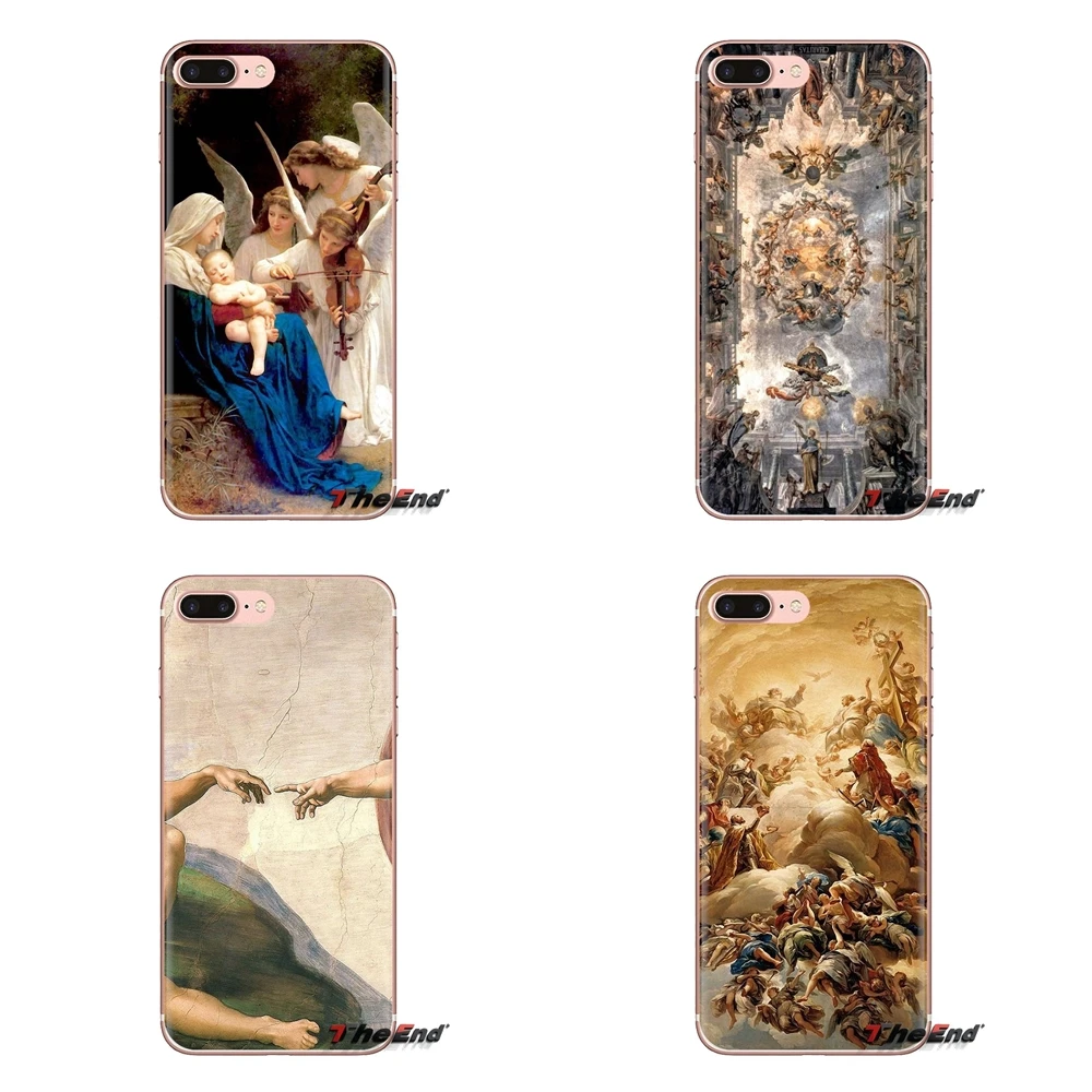 For Huawei Nova 2 3 2i 3i Y6 Y7 Y9 Prime Pro GR3 GR5 2017 2018 2019 Y5II Y6II palace of versailles The Creation Adam TPU Case |