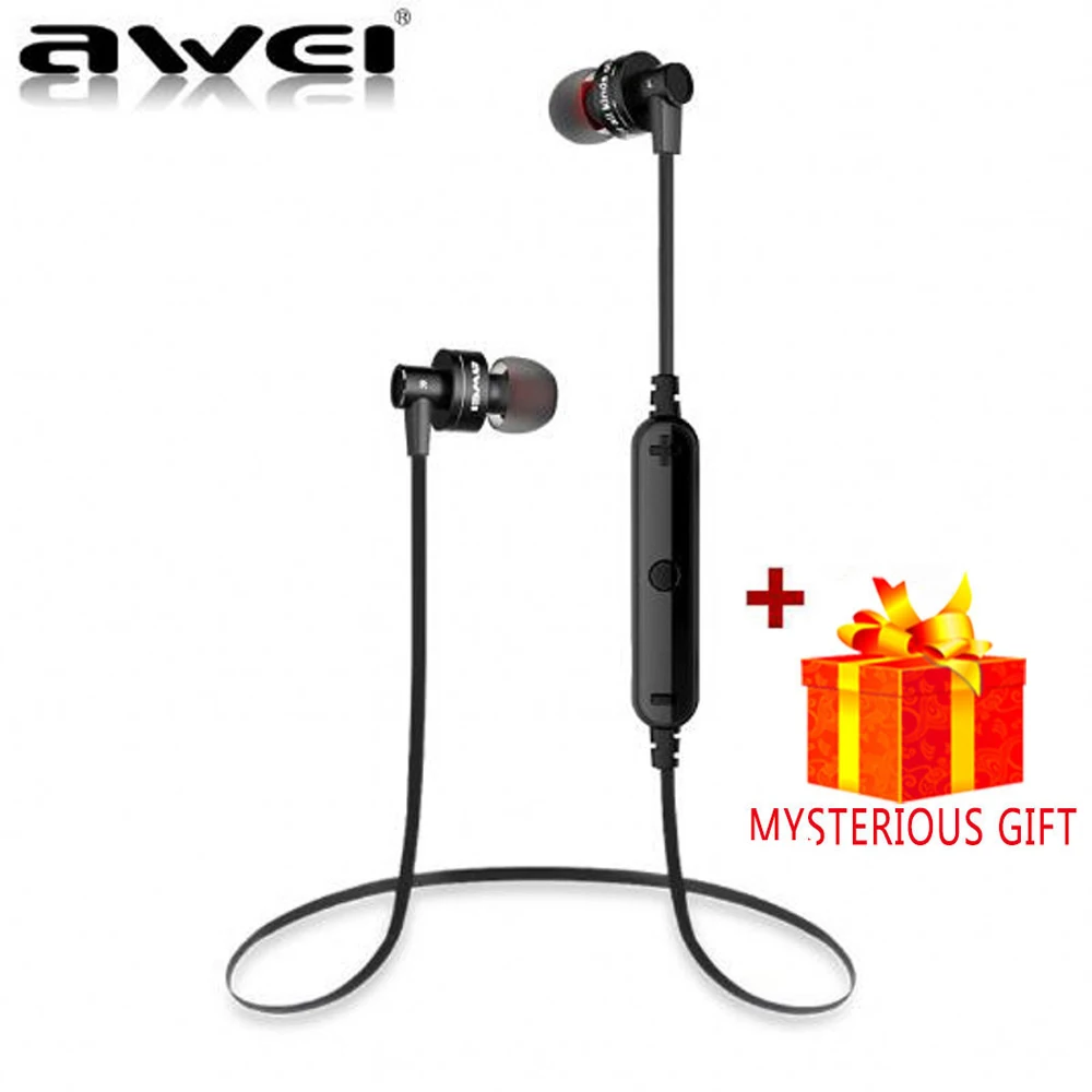  Awei A990BL Stereo Sport Auriculares Bluetooth Headset Earphone For In Ear Bud Phone Cordless Wireless Headphone Earpiece Earbud 
