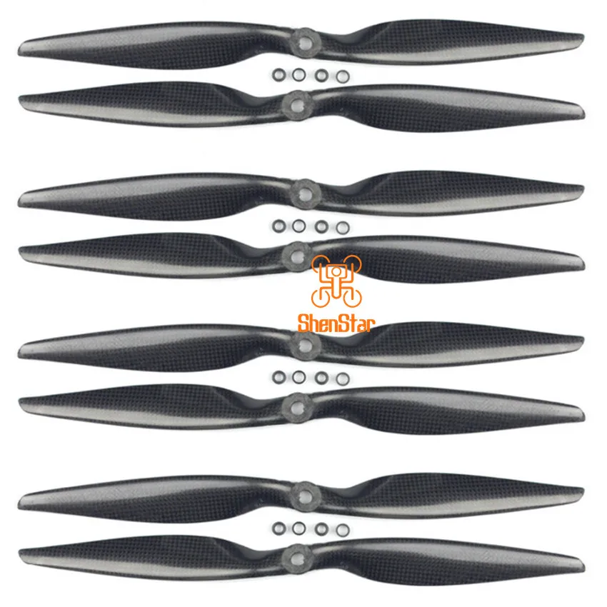 

3k Carbon Fiber CW CCW Propellers CF Props for Multi-axis Aerial Racing Drone 1555 1655 1755 1038 1050 1150 1260 1340 1470 1575