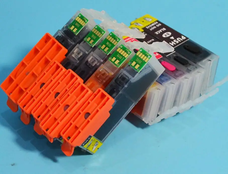 Pgi 520 PGI BK CLI 521 C M Y многоразовый картридж для принтера canon PIXMA MP540/MP550/MP560/MP620/MP630 с
