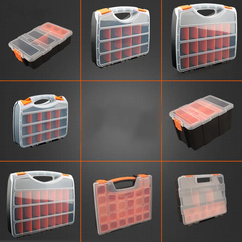 Portable parts box screw storage box metal parts hardware screwdriver vehicle repair hand tool Portable parts box screw storage box metal parts hardware screwdriver vehicle repair hand tool