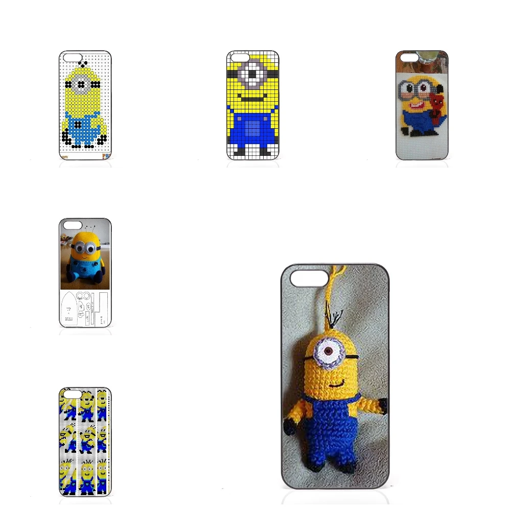 Обложка Миньоны Шаблон Для Samsung Galaxy S2 S3 S4 S5 S6 S7 edge mini Active Ace2 Ace Ace3 Ace4 |