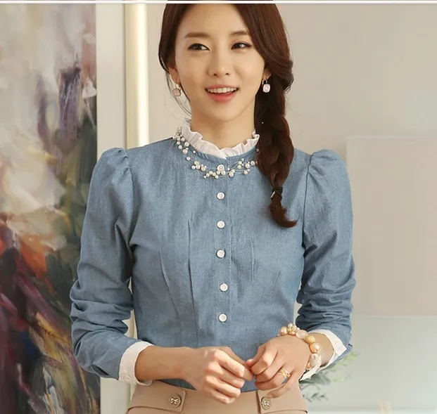 designer denim shirts