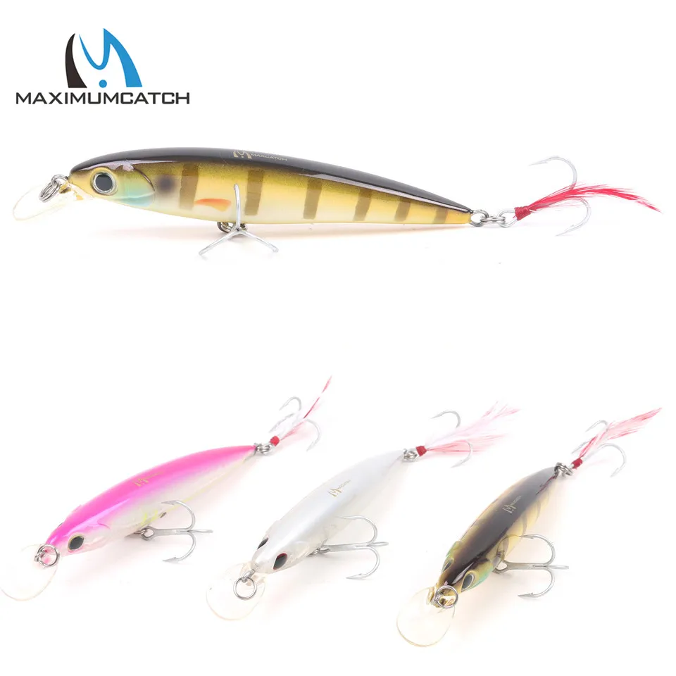 Maximumcatch Top Water Minnow Бас Рыболовные Приманки 95 мм/11 5 Гард рыболовные приманки с VMC