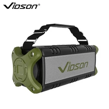 Vidson D8 Outdoor Bluetooth Speakers Wireless 40W High Power Subwoofer 360 Surround Sound 4000 mAh for Mobile Phone Charging