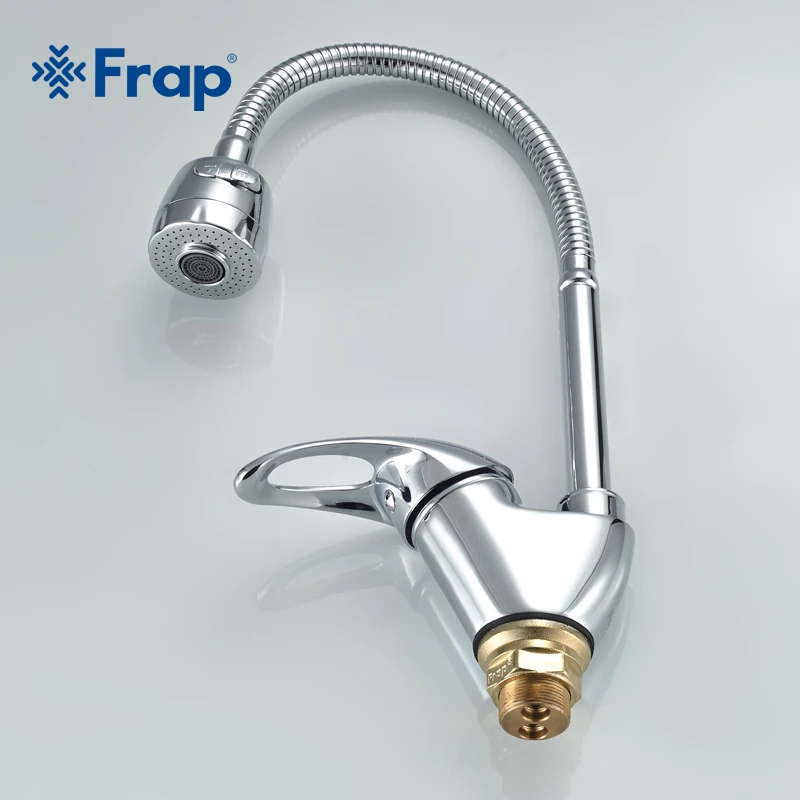 

FRAP 1set High quality waterfall deck-mounted kitchen sink faucet mixer Cold hot water grifo de la cocina torneira tap F4303