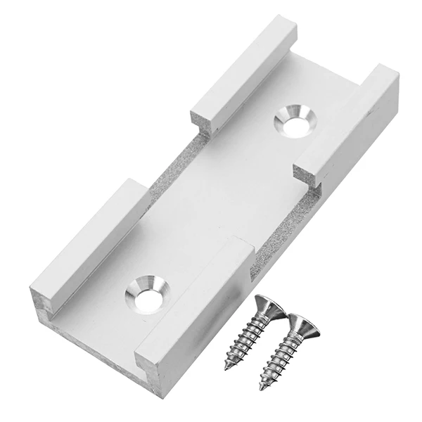 Machifit 80mm T-track Connector T-slot Miter Track Jig Fixture Slot Connector For Router Table