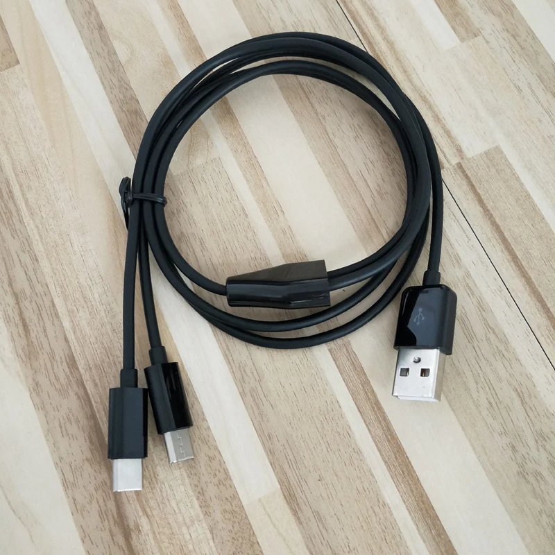 1 метр 3 фута 2 в USB type C зарядный кабель двойной usb c кабель|Кабели питания| |