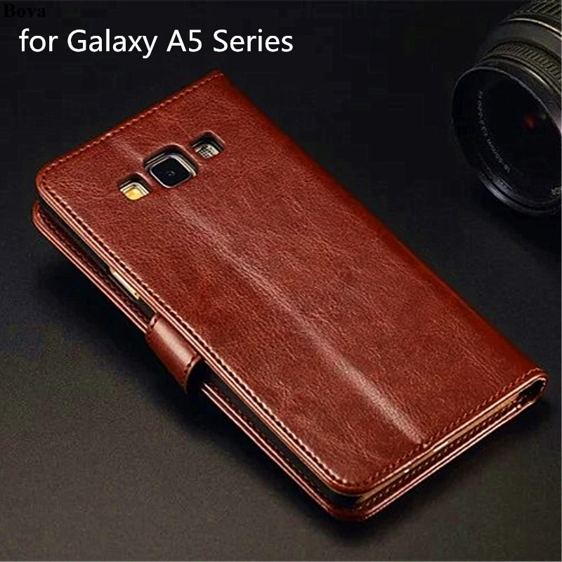 Чехол-книжка для Samsung Galaxy A5 A500F чехол-кобура из искусственной кожи чехол 2016 2017 A510F