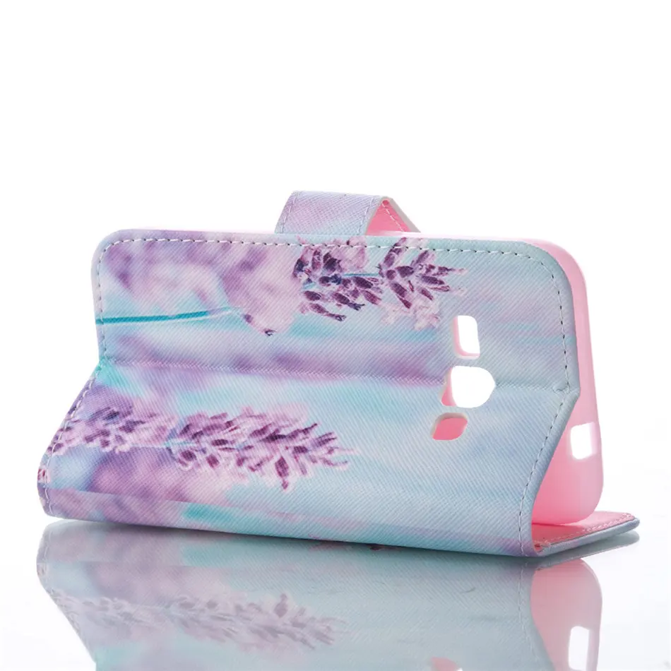 Coque funda para Samsung Galaxy J1 2016 J120 J120F SM-J120F fundas para J1 mini J105 J1Mini Flip silicio de cuero titular cubierta DP23Z