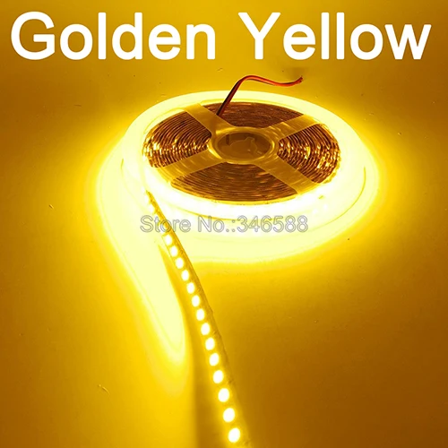 5050 Светодиодная лента DC12V 120 светодиодный s/m 5 м гибкий ленточный светильник теплый белый холодный белый ледяной, синий, розовый Золотой желтый красный зеленый RGB светодиодные ленты - Испускаемый цвет: Golden Yellow