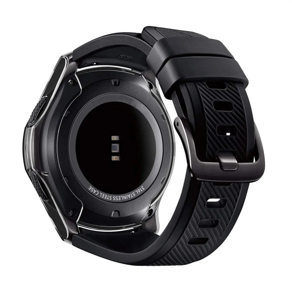 Ультра-тонкий смарт-чехол для samsung Galaxy Watch 42 мм/46 мм, Мягкий ТПУ защитный силиконовый чехол, Новая мода 5